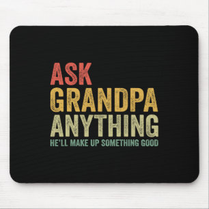 Mousepad Vovô, qualquer coisa que ele faça algo bom