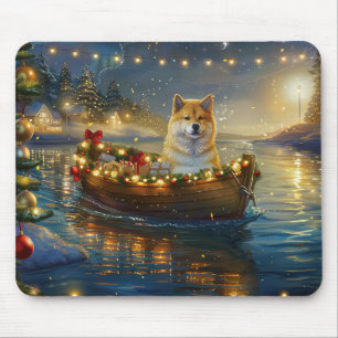 Mousepad Voyage festiva do Akita