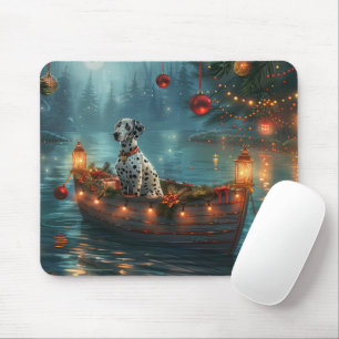 Mousepad Voyage festiva do Natal Dalmático