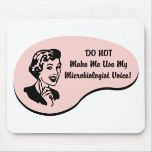 Mousepad Voz do microbiologista