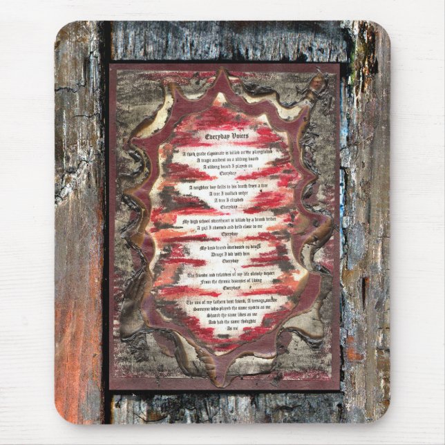 Mousepad Vozes do dia a dia (Frente)