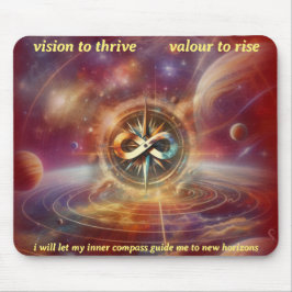 MOUSEPAD VTVR-ABSTRACTCOMPASS4B-MP - SUPORTE DE MOUSE