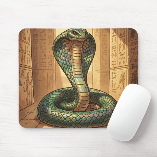 Mousepad Wadjet – Ägyptische Schlangengöttin (Com mouse)