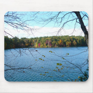 Mousepad Walden Pond no outono