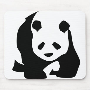 Mousepad Walking Panda