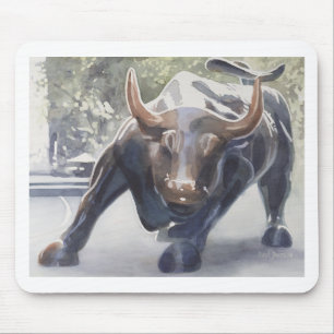 Mousepad Wall Street Bull por Paul Jackson