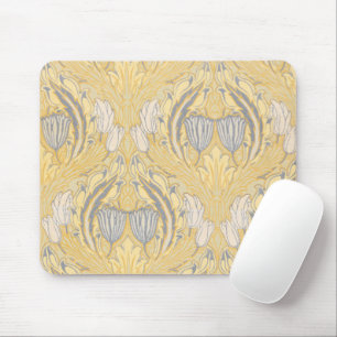 Mousepad Walter Crane Blue Tulipes & Acanthus