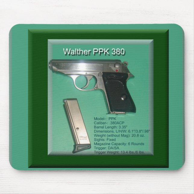 Mousepad Walther PPK380ACP (Frente)