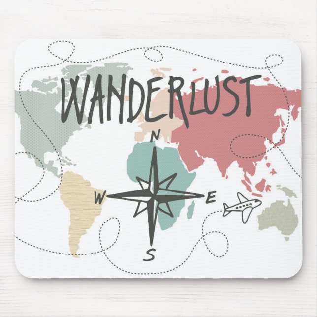 Mousepad Wanderlust (Frente)