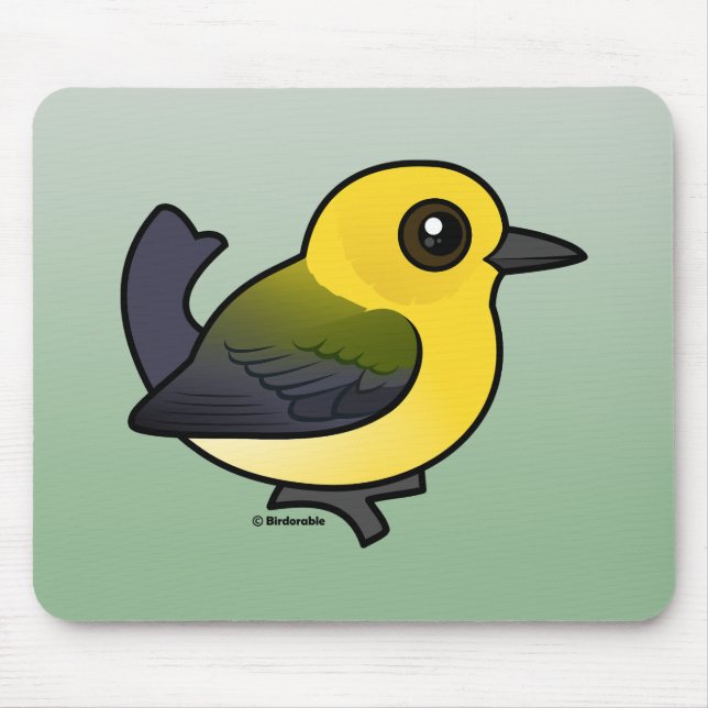Mousepad Warbler Prothonotário (Frente)