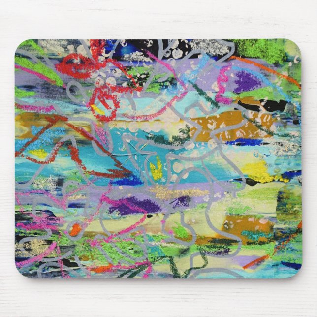 Mousepad Warm Layers by Lydia's Art Sangria (Frente)