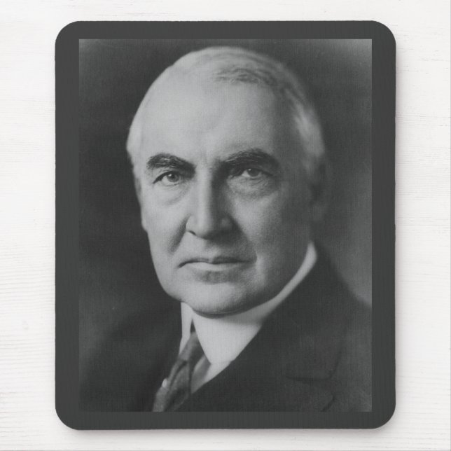 Mousepad Warren G. Harding 29º Presidente (Frente)
