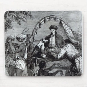 Mousepad Warren Hastings em India em 1784