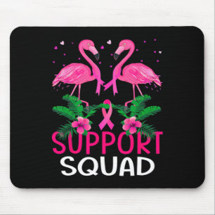 Mousepad Warrior Support Squad Flamingo Breast Cancer Aware