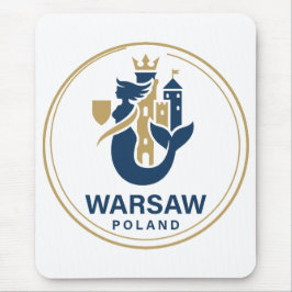 Mousepad Warsaw Poland Europe