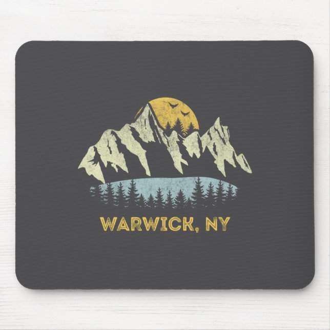 Mousepad Warwick New York Mountain Sunset Sunrise Ny  (Frente)