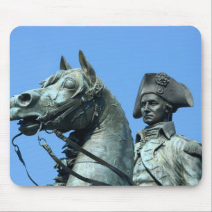 Mousepad Washington, DC, estátua do General George