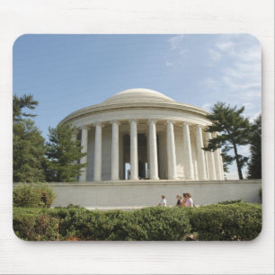 Mousepad Washington, DC. Memorial Thomas Jefferson