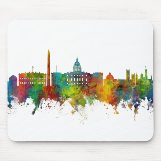 Mousepad Washington DC Skyline (Frente)