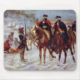 Mousepad Washington e Lafayette no ~ da forja do vale