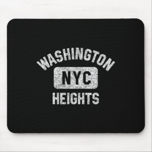 Mousepad Washington Heights Nyc Gym Style aflita White