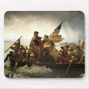 Mousepad Washington que cruza o Delaware
