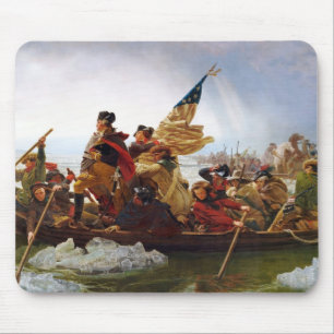 Mousepad Washington que cruza o Delaware