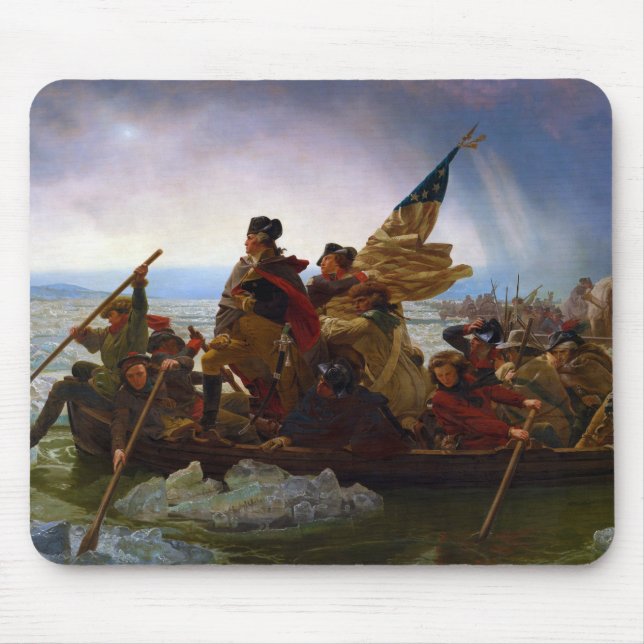 Mousepad Washington que cruza o Delaware por Emanuel Leutze (Frente)