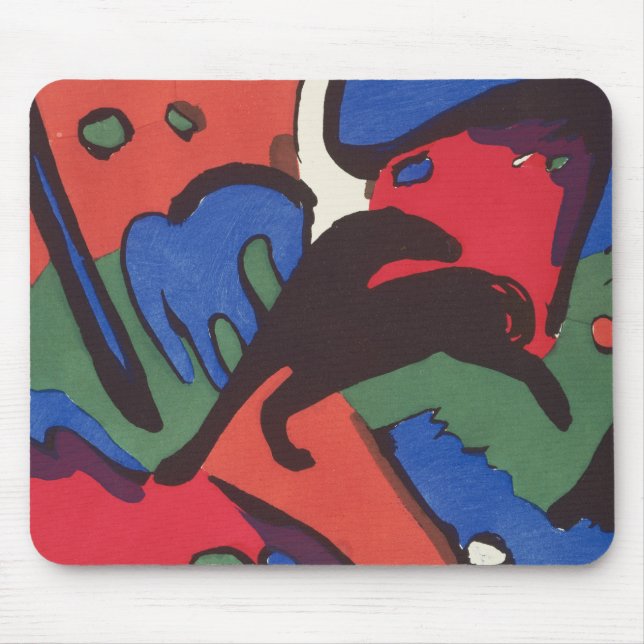 Mousepad Wassily Kandinsky Franz Marc Blue Rider Painting (Frente)