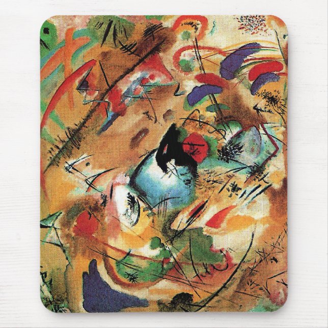 Mousepad Wassily Kandinsky - Improvisação, Sonhador, (Frente)