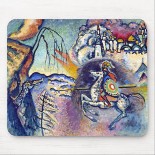 Mousepad Wassily Kandinsky - São Jorge & Os Cavaleiros