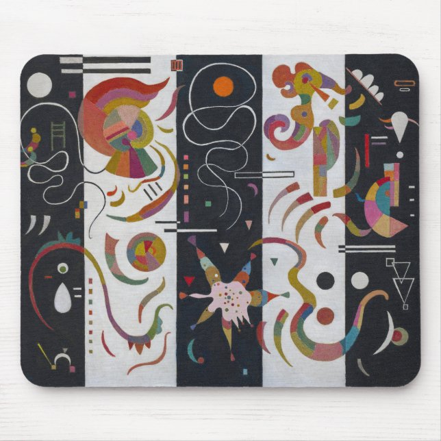 Mousepad Wassily Kandinsky , " STRIPE " (Frente)