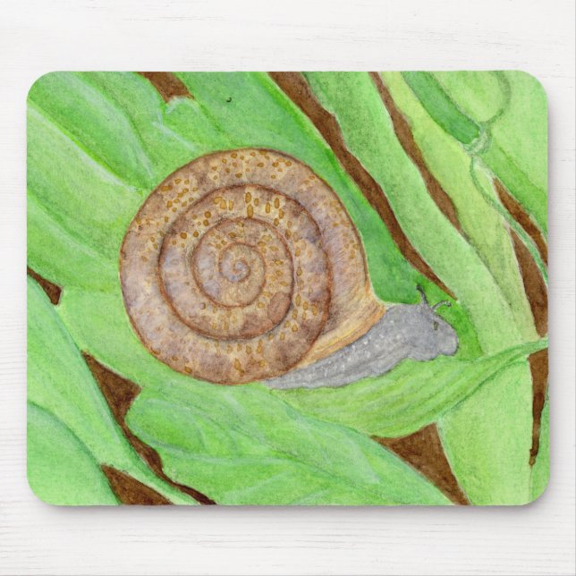 Mousepad Watercolor de Snail (Frente)