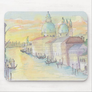 Mousepad Watercolor Sketch "Veneza Itália"