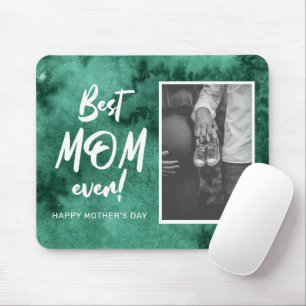 Mousepad Watercolor Splash Melhor Mãe De Dia de as mães