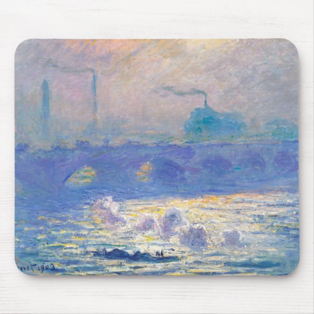 Mousepad Waterloo Bridge (Londres), Monet (Frente)