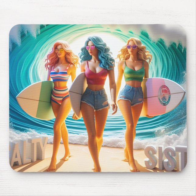 Mousepad Waves & Wanderlust Collection (Frente)