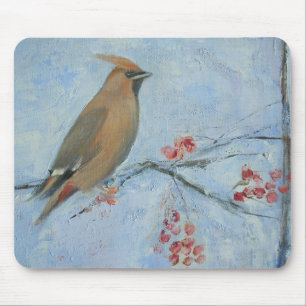 Mousepad Waxwing