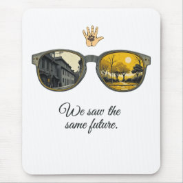 Mousepad We saw the same future