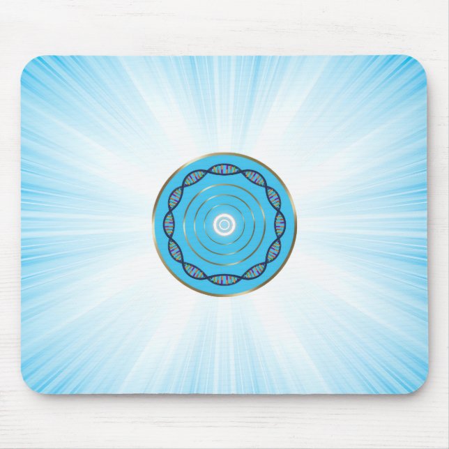 Mousepad Wealth and happiness manifestation art for (Frente)