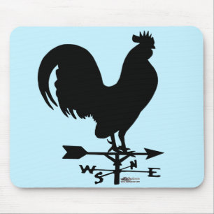 Mousepad Weathervane Rooster