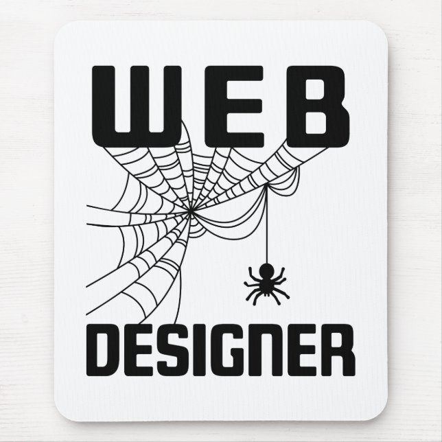 Mousepad Web Designer Design Website Desenvolvedor Aranha (Frente)