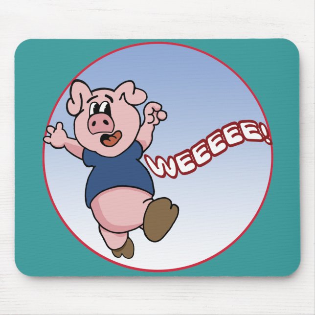 Mousepad Wee Piggy (Frente)