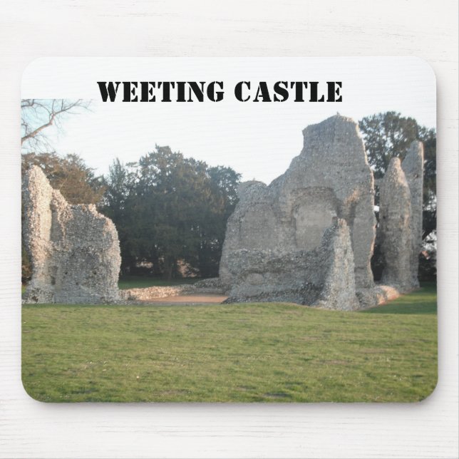 Mousepad Weeting Castle Weeting Norfolk Inglaterra (Frente)