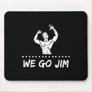 Mousepad Wegojim Gym Bro Culture Workout Clique Bombear Cob