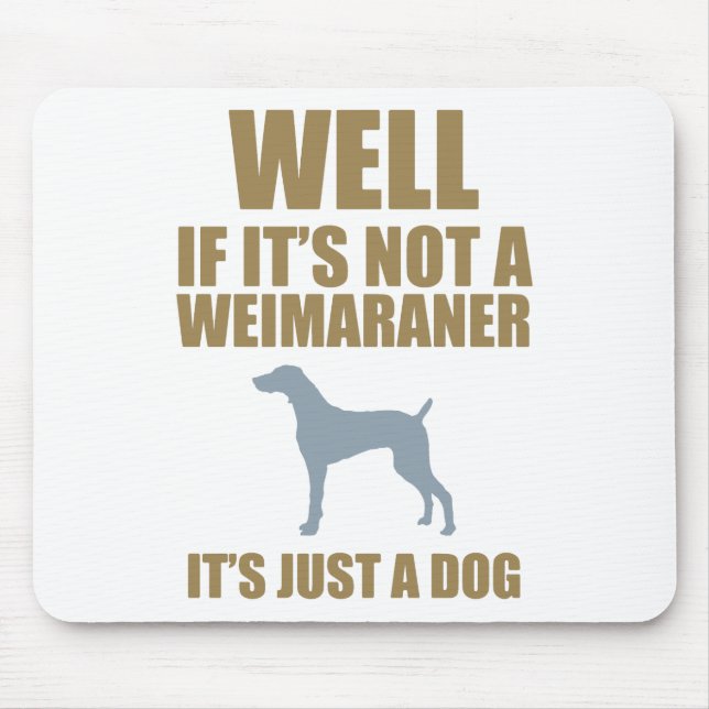 Mousepad Weimaraner (Frente)