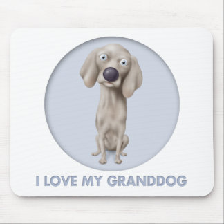 Mousepad Weimaraner Granddog