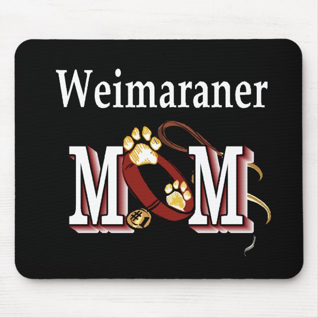Mousepad Weimaraner Mamãe Gifts (Frente)