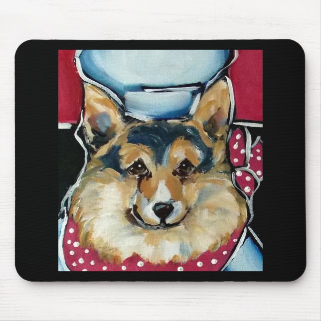 Mousepad Welsh Corgi Cardigan (Frente)