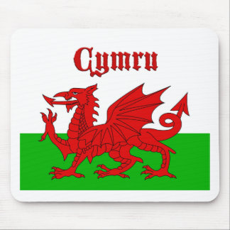 Mousepad Welsh Flag Cymru